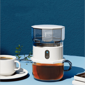 Cross-border Mini Coffee Maker Brewer Automatic Wireless Drip Pot Extraction Filter-free Paper High Borosilicate Factory Direct Sales